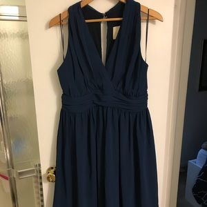 Navy Blue Party Dress